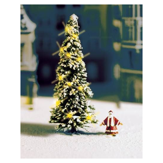 NOCH 22130  - Podświetlana Świąteczna choinka , 12 cm
